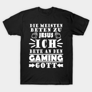 Gaming Gamer Headshot E-sport Headset Geschenkidee T-Shirt